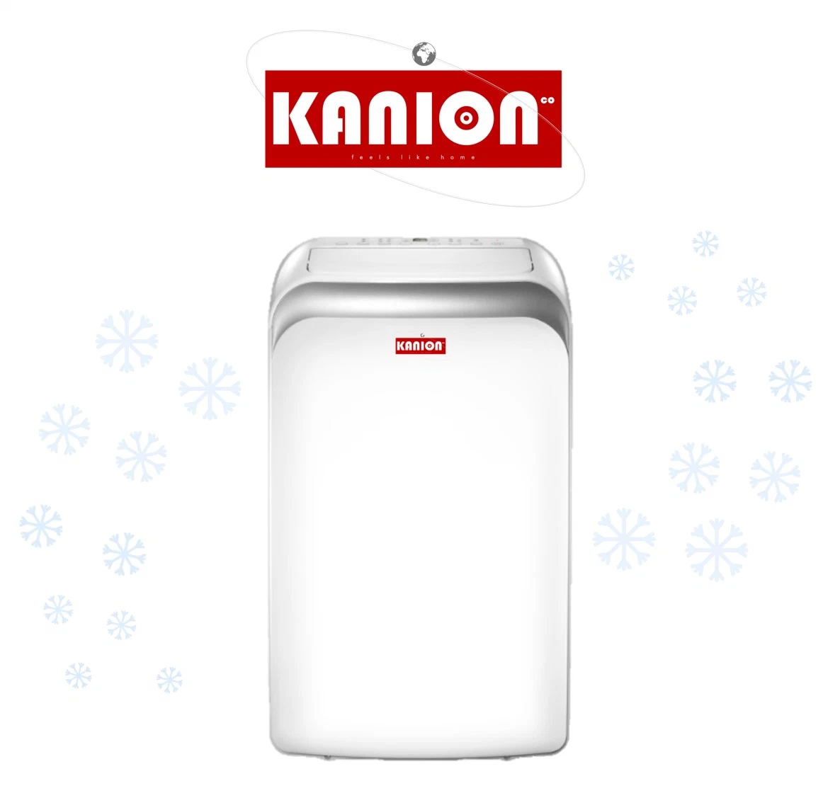 Kanion AC 60Hz Portable Air Conditioners R410A Cool&Heating Remote Control Mini AC for North America