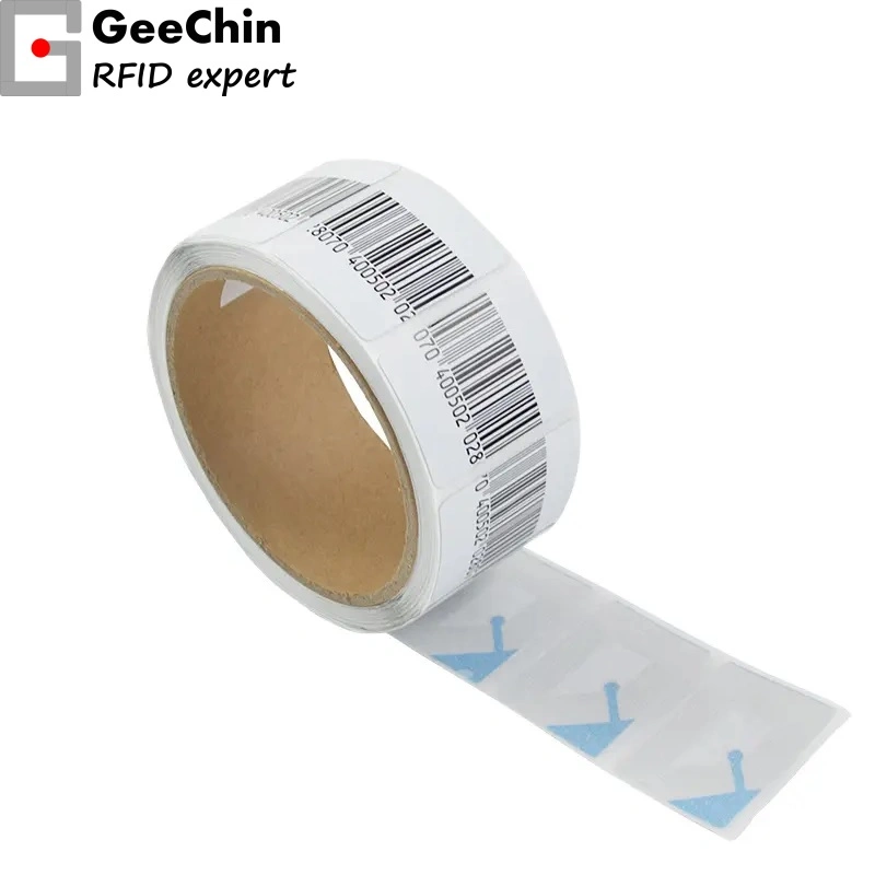 3X3cm, 3X4cm, 4X4cm Super Sensitive Retail Shop Adhesive Barcode EAS Soft Labels