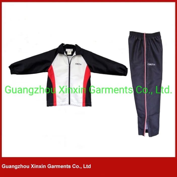 Custom Made Cheap Polyester Tracksuit for Women (T17)