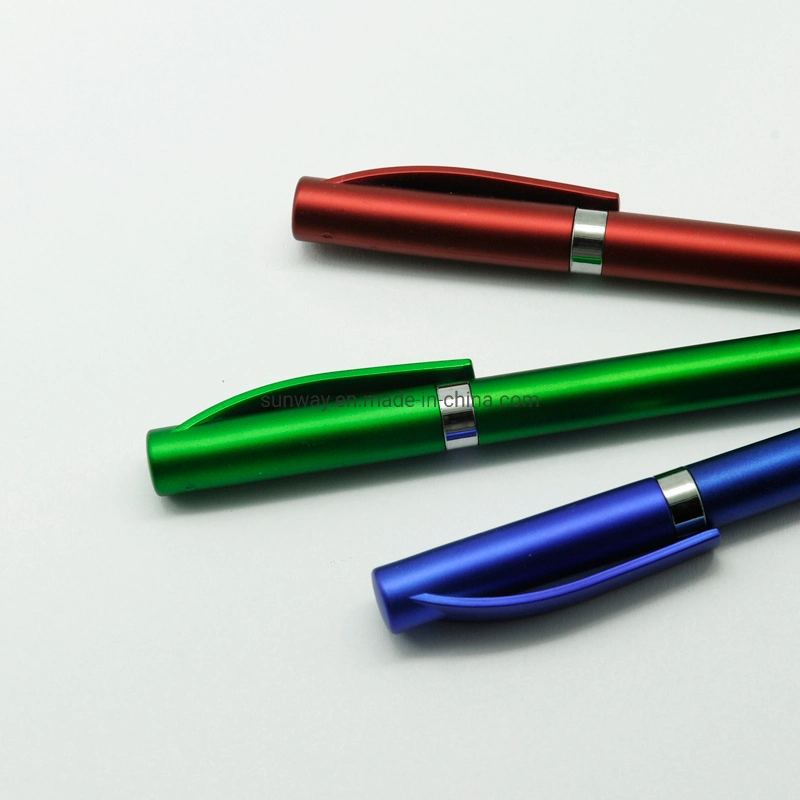 Pen Factory Wholesale/Supplier Office Custom Screen Stylus Plastic Logo Ball Pen