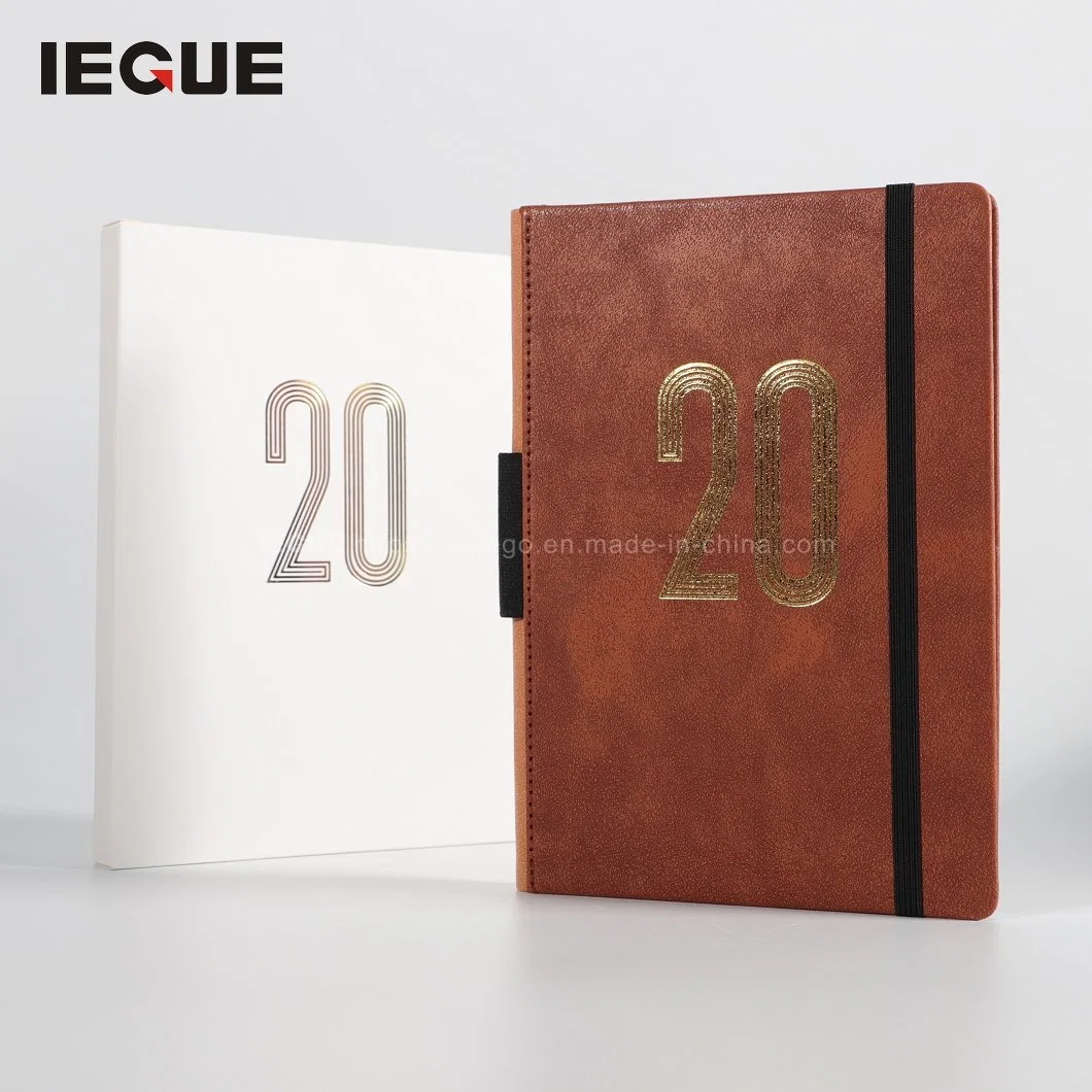 Custom Logo A5 Hardcover notebook Journal PU Leather Notebook Stationery