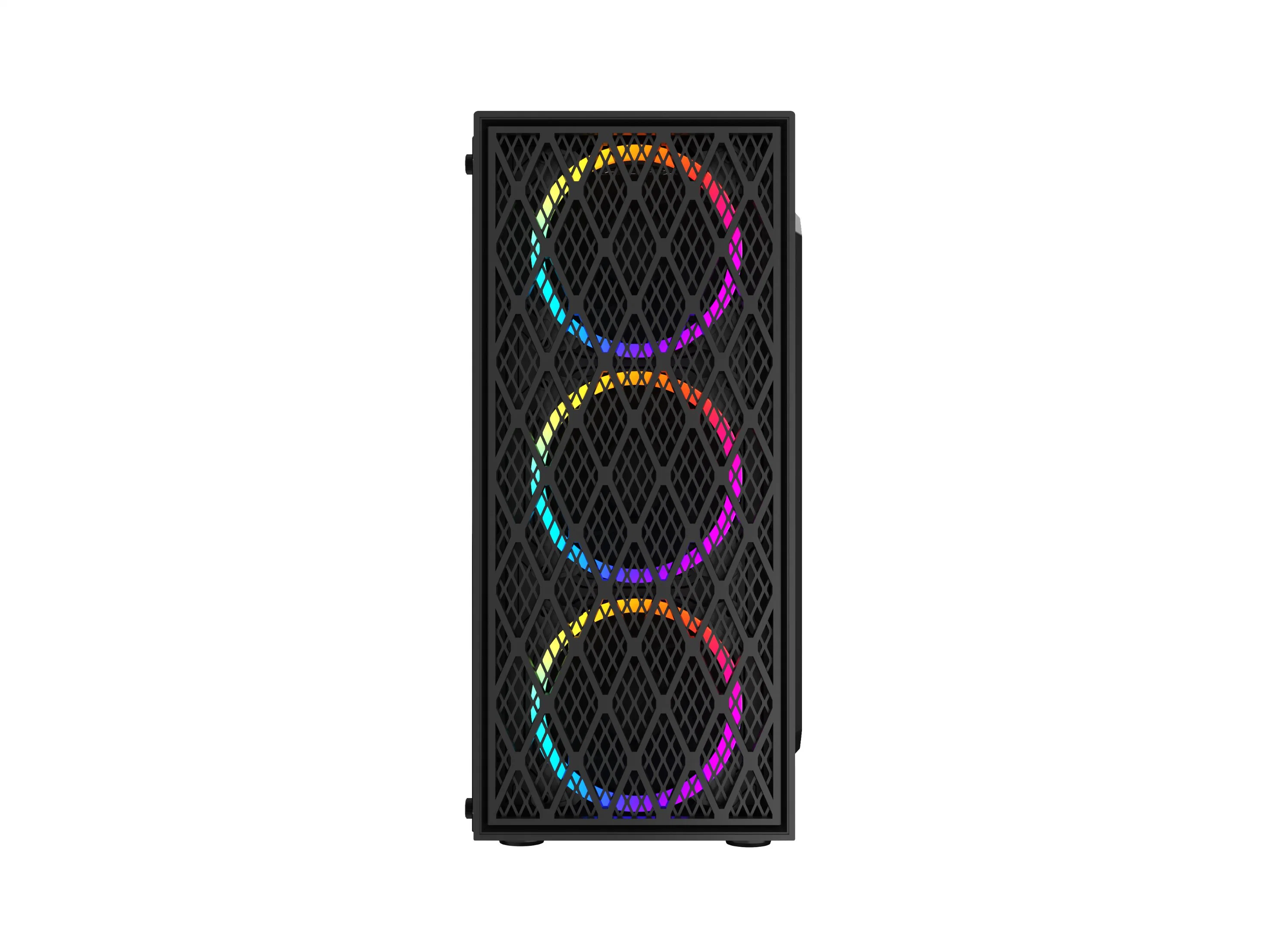 Caliente de la moda equipo de torre ATX de PC Gabinete con ventiladores de RGB de 12 cm.