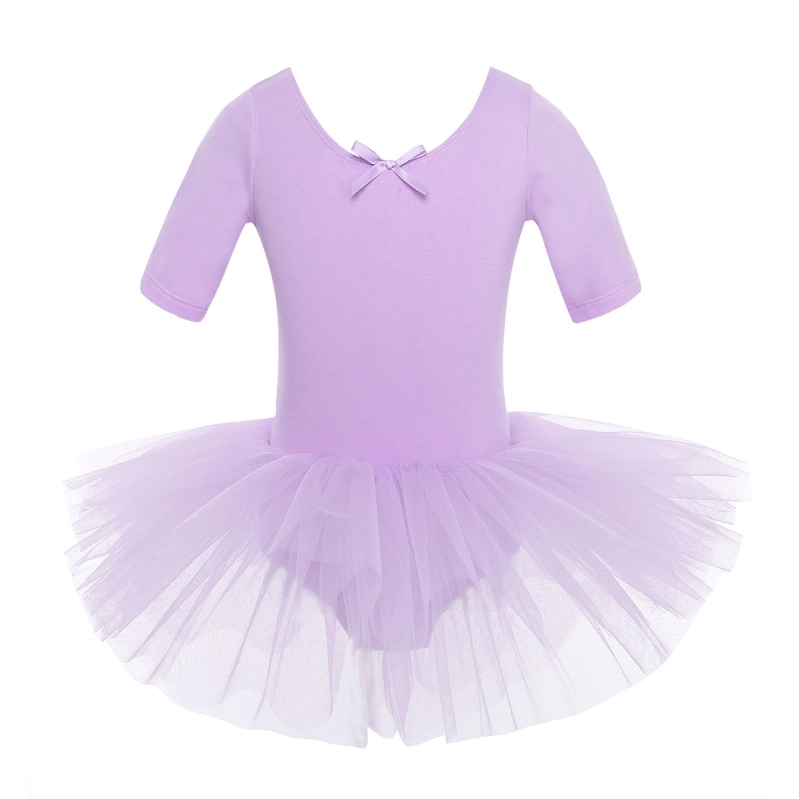 Baile Falda de Leotardo Corte espalda Ballet Danza Tutu vestir Gimnasia Trajes de Dancewear