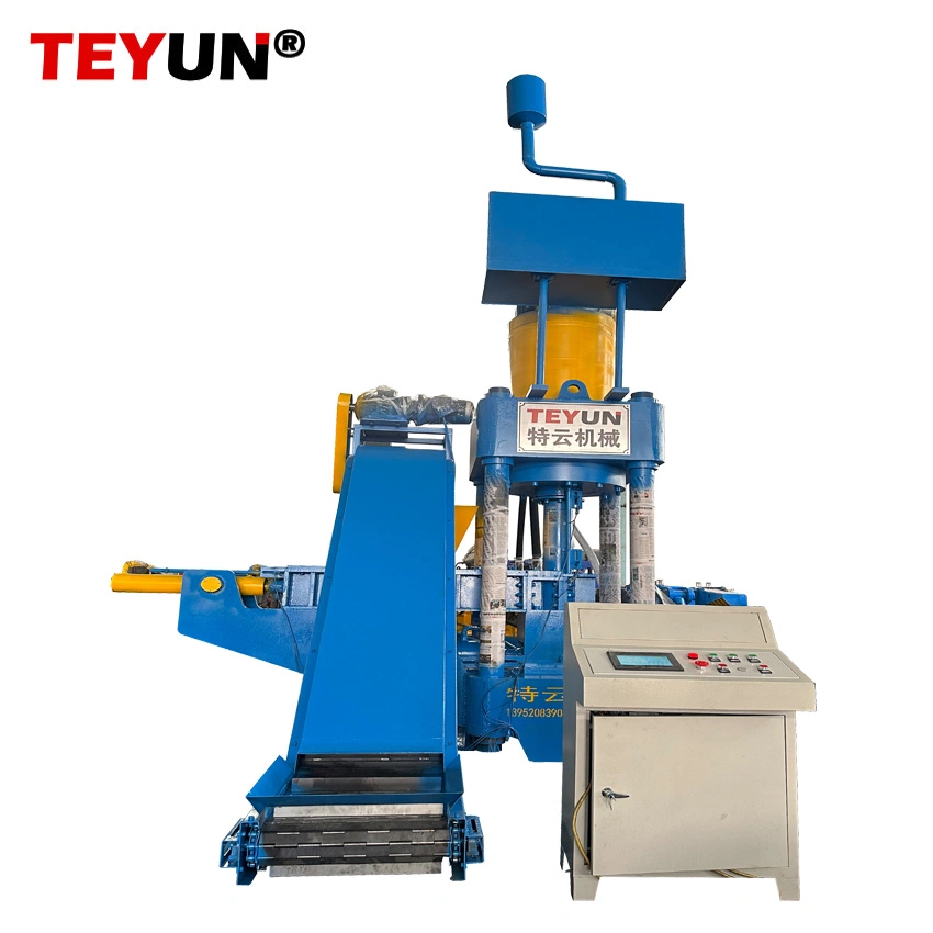 315ton High quality/High cost performance  Recycling Machine for Pressing Waste Metal Chips