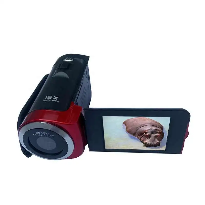 Vidéo numérique HD 1080P avec zoom numérique 16X Ordro Max 24MP Caméscope appareil photo