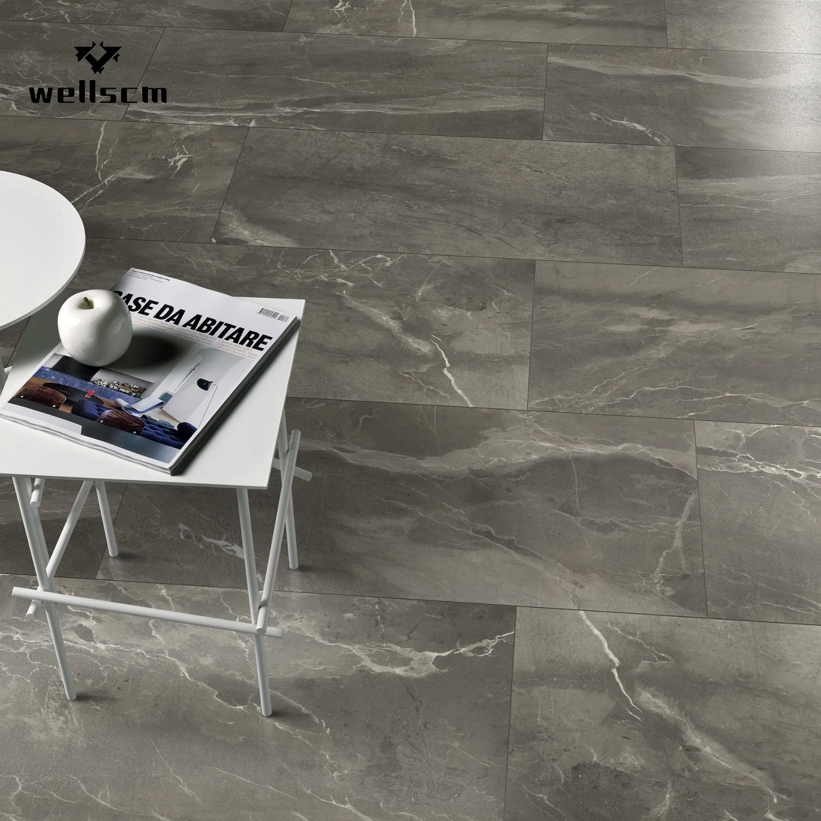 Carreaux de sol marbré céramique porcelaine émaillée marbre carrelage sols polis Porcelanato Fabricant personnalisé