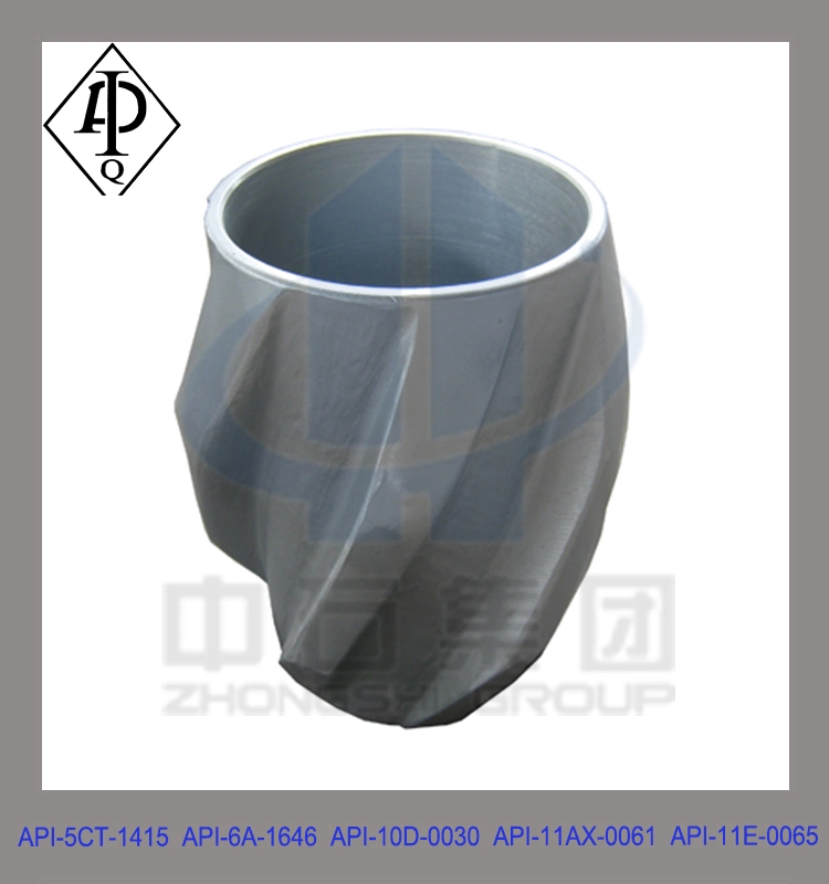 API Spiral Glider Rigid Casing Centralizers