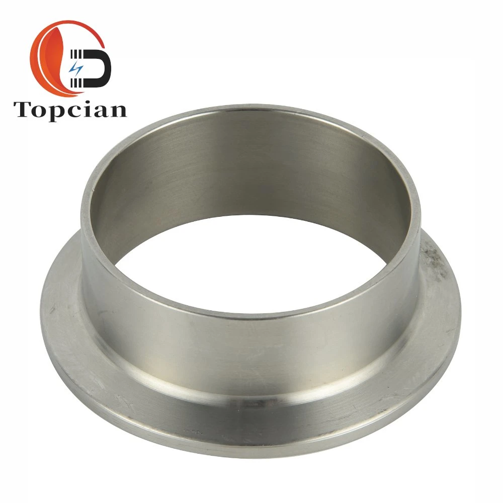 Hygienic Food Grade 316L Stainless Steel Pipe Fittings Welded Quick Clamp Joint