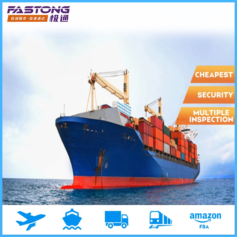 Transporte marítimo de carga LCL da China para Keelung Taiwan EUA Reino Unido Serviços de logística profissionais rápidos e confiáveis.