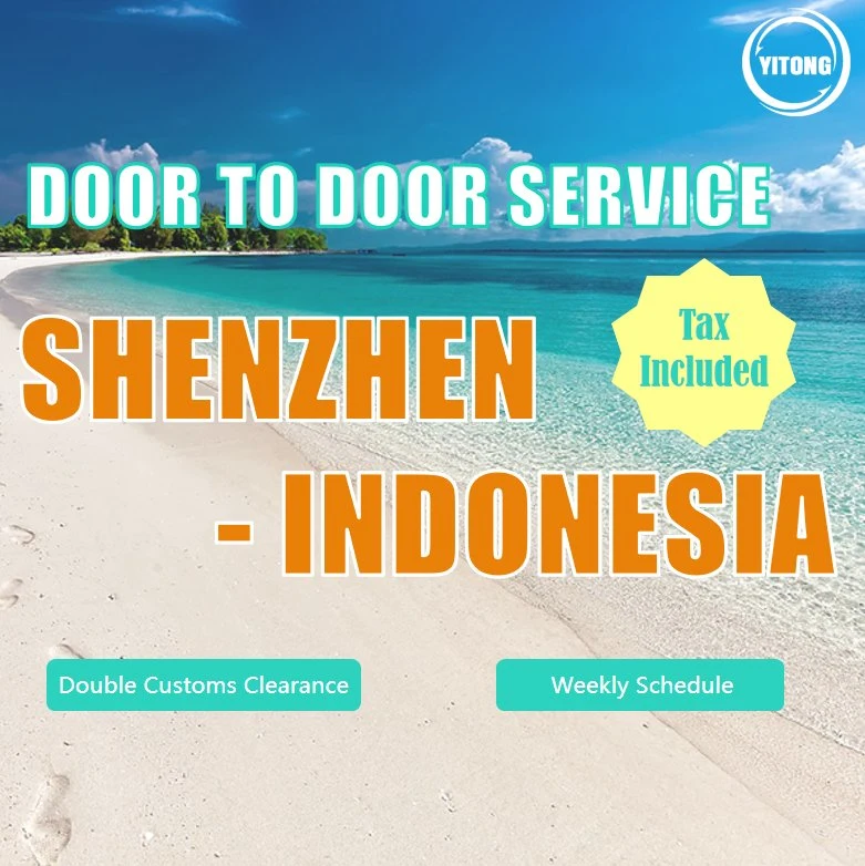 DDP DDU Door to Door Freight Service From Shenzhen to Indonesia