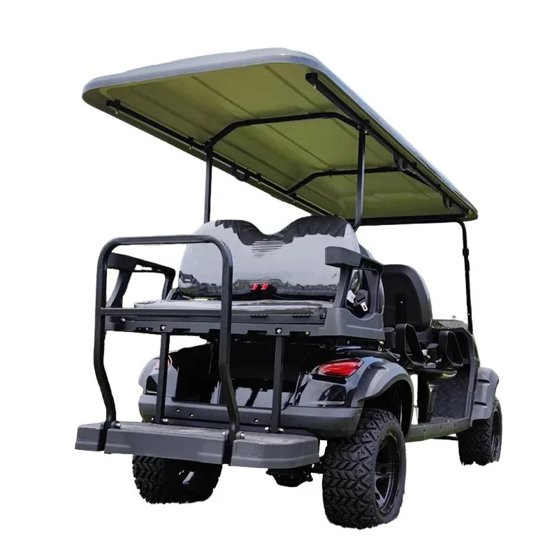 20223 New Scenic Sightseeing Electric Car Low Speed Four-Wheel Scooter 6-Seater Golf Cart