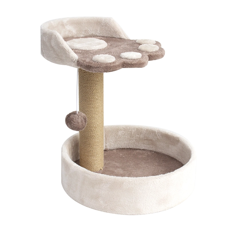 Customize OEM ODM Plush Claw Scratch Shaped Guards Spinner Cat Tree