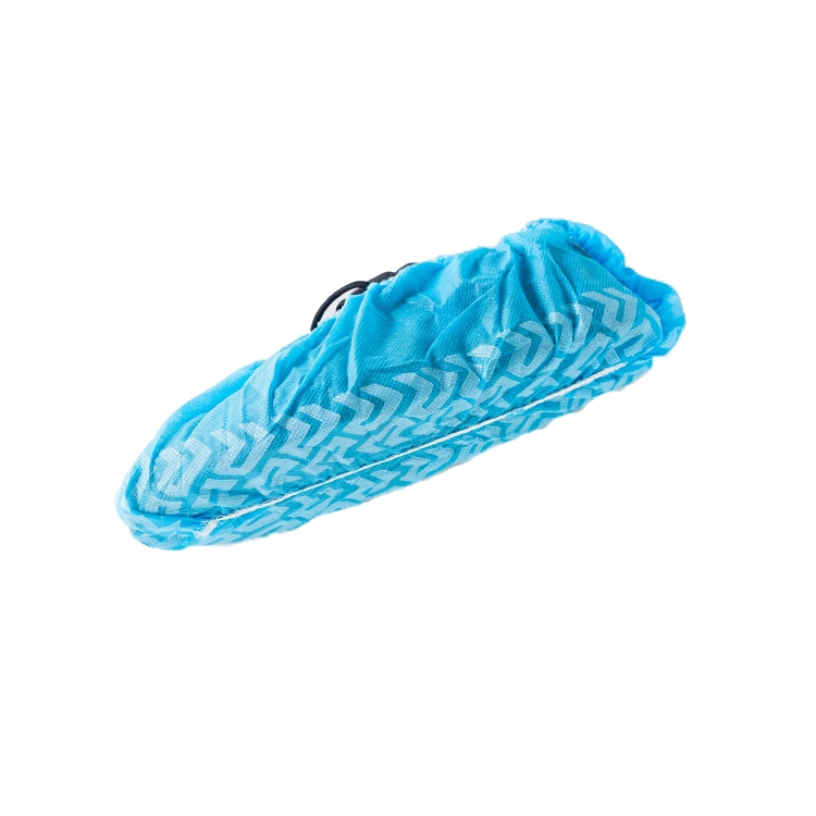 Disposable Non-Woven Shoe Cover Eco-Friendly Anti-Slip Shoe Cover for Hospital Sanitary