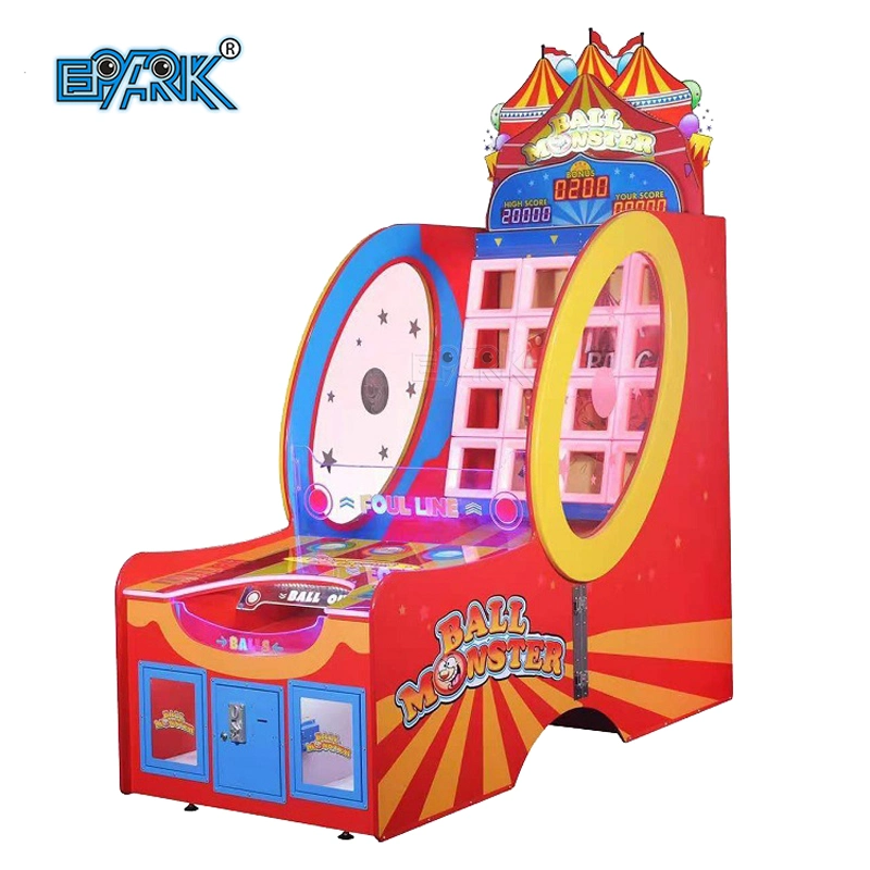 Coin boule Boule Monster jetant exploités Electronic Ticket Machine de jeu de rachat d'amusement