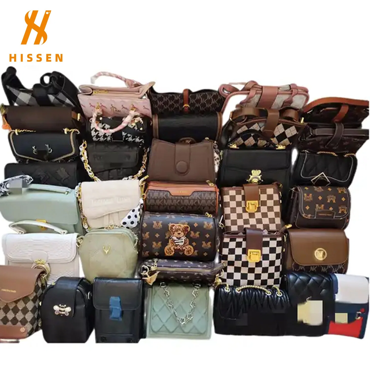 Price Bale Mixed Designer School Lady Second Hand Bag Fashion Handbag Used Clothes Bags