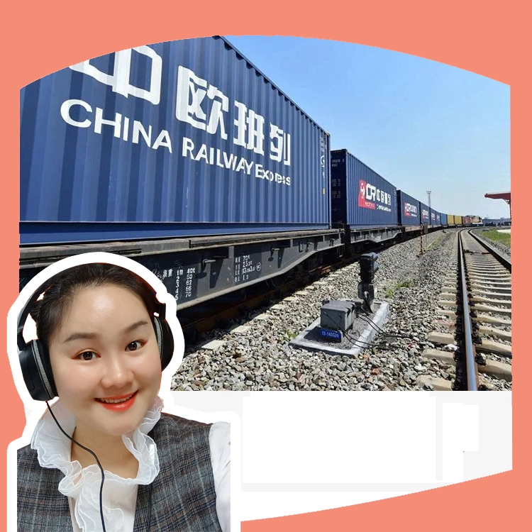 Large Cargo Freight Forwarder From China to Europe China Shipping Agent Rail Shipping