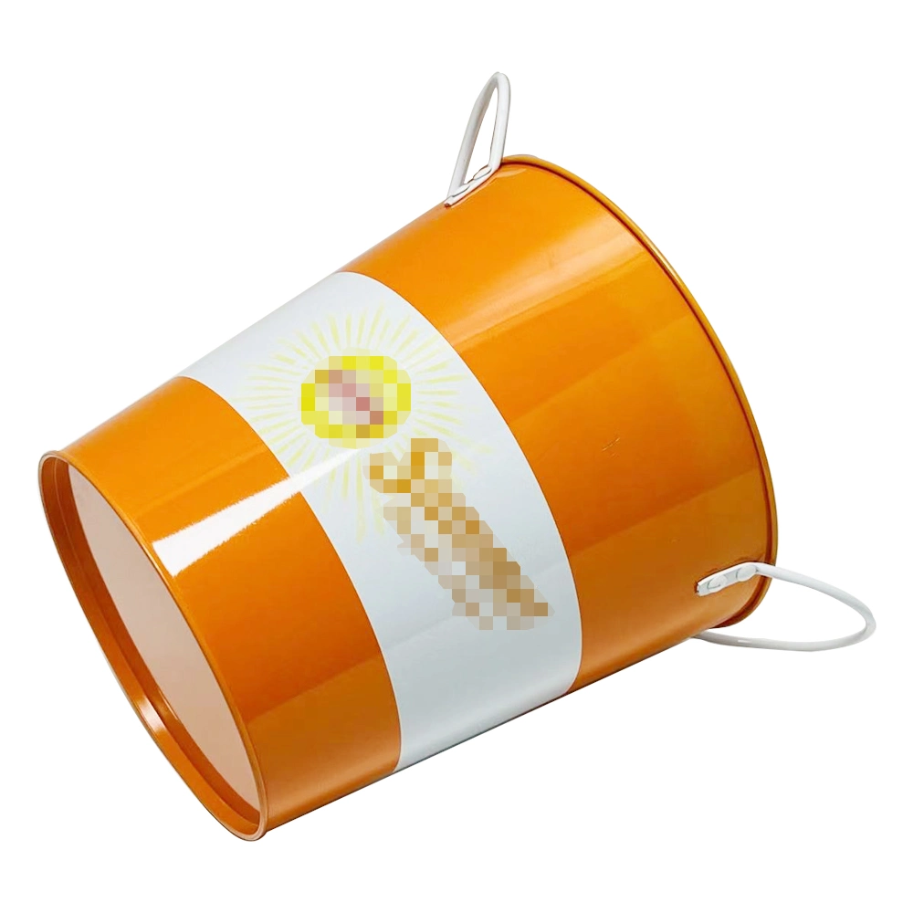 Wholesale/Supplier Custom Metal Barrel Packs Unique Design High quality/High cost performance  Tinplate Bucket Food Safe Bucket For Beer