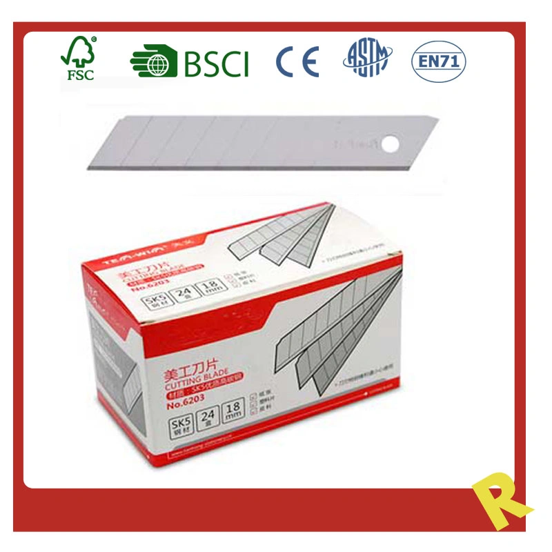 Stationery Utility Knife Blade in Paper Box