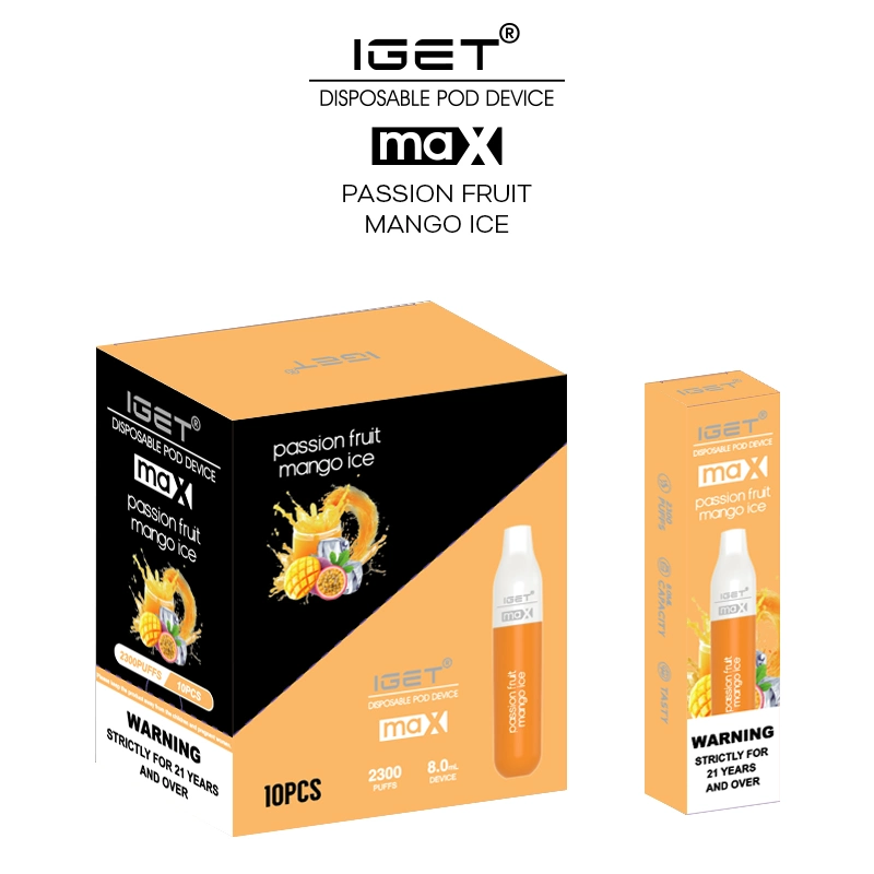 Good Flavor 2300puffs E-Juice Iget Max Mod Starter Kit