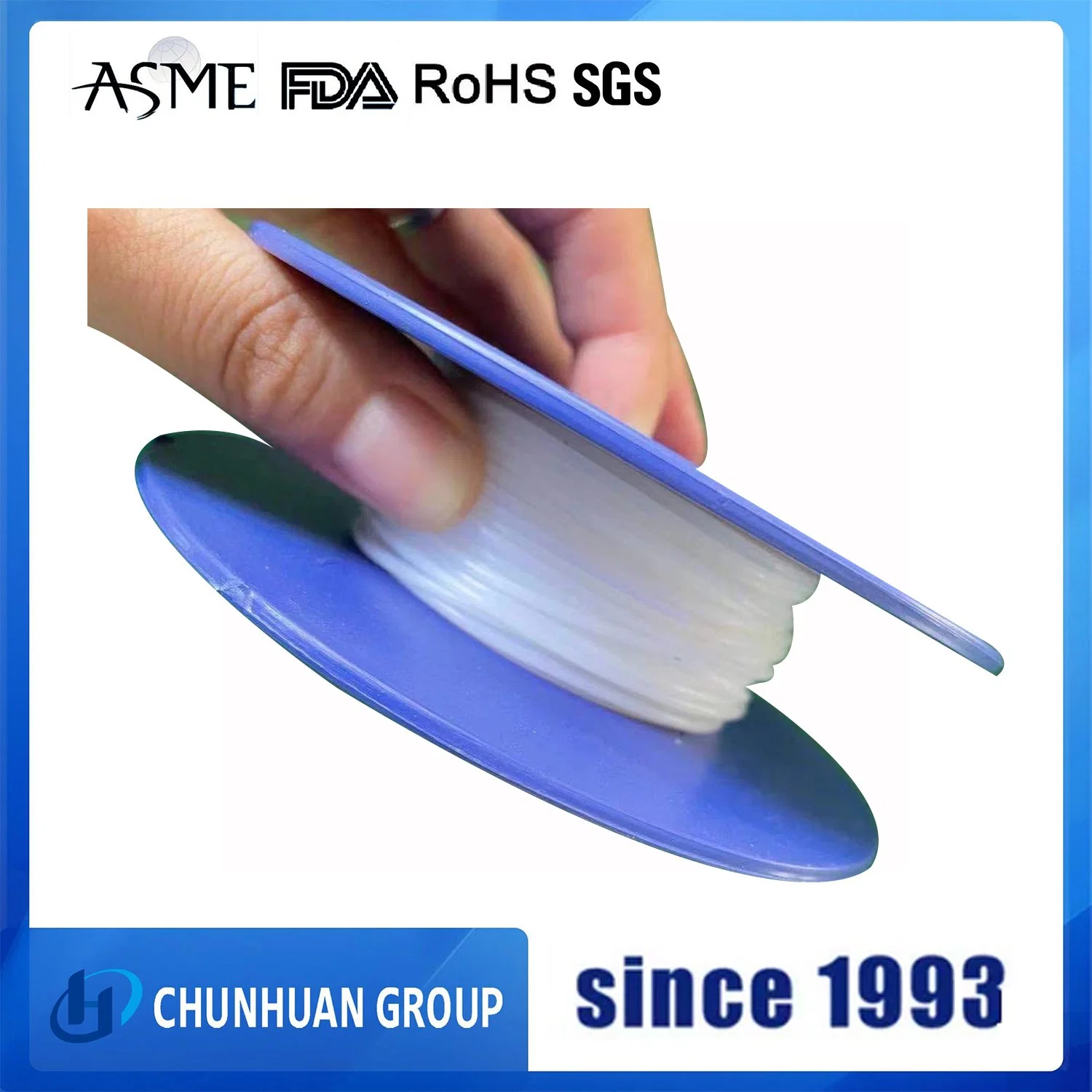 RoHS Compliant Chemical Resistance Extruded PTFE Rods for Electrical Properties