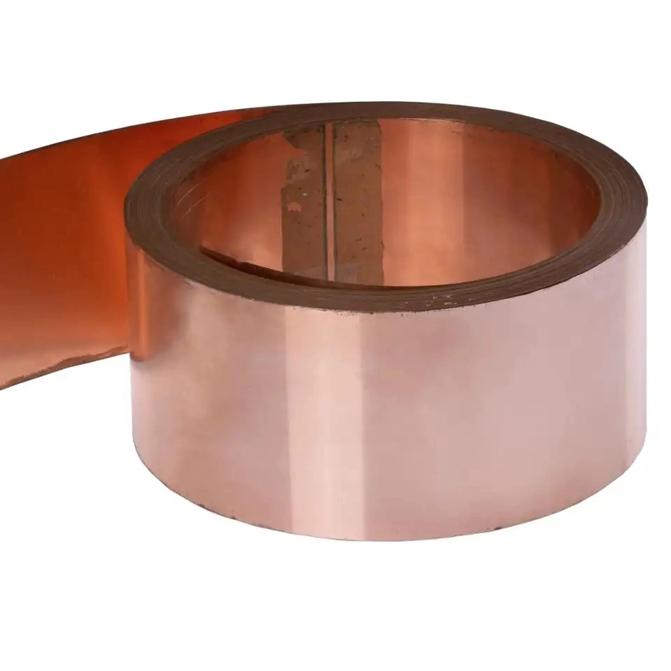 High Quality Copper Foil Tape/Pure Brass Copper Strip Coil /Wholesale High Tensile Strength Red Pure Copper Strips