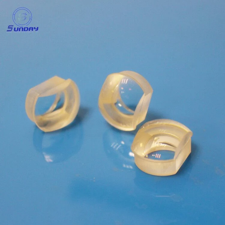 Cutted Spherical Achromatic Glass Lenses 28mm Optical