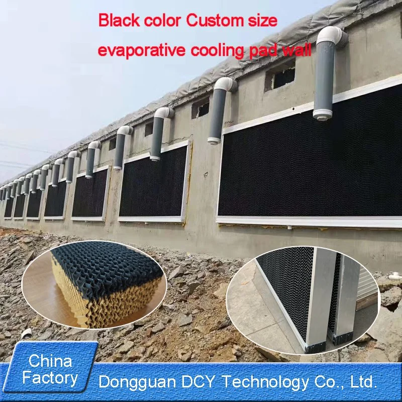 5090 Type Green Brown Evaporative Cooling System 15cm/10cm Thickness Evaporative Cooling Pad for Poultry Farm/Greenhouse