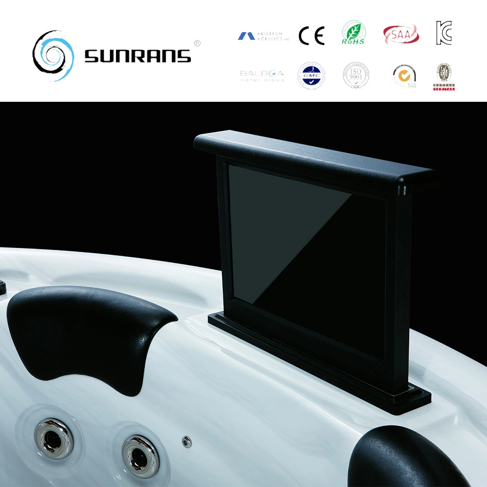 Sunrans New Design Acrylic Material Fiberglass Outdoor Hot Tub Free Standing Bathtub