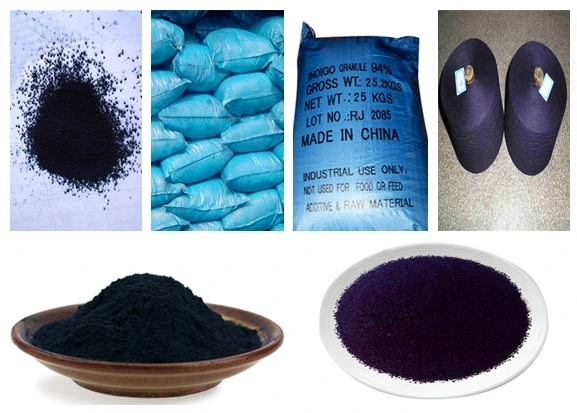 Vat Dyes Indigo Blue 94% for Denim Jeans Fabric