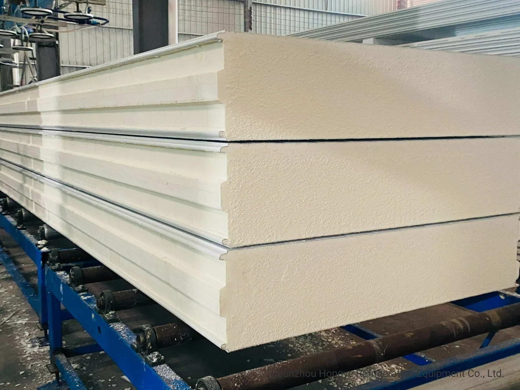 100mm Thick Insulated Polyurethane PU Sandwich Panel Wall for Cold Room