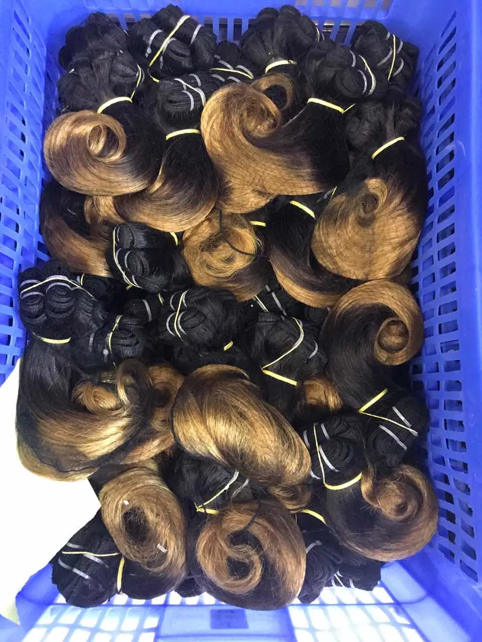 Chinesische Bulk Haar Extensions Doppelt Gezeichnete Mongolische Haare