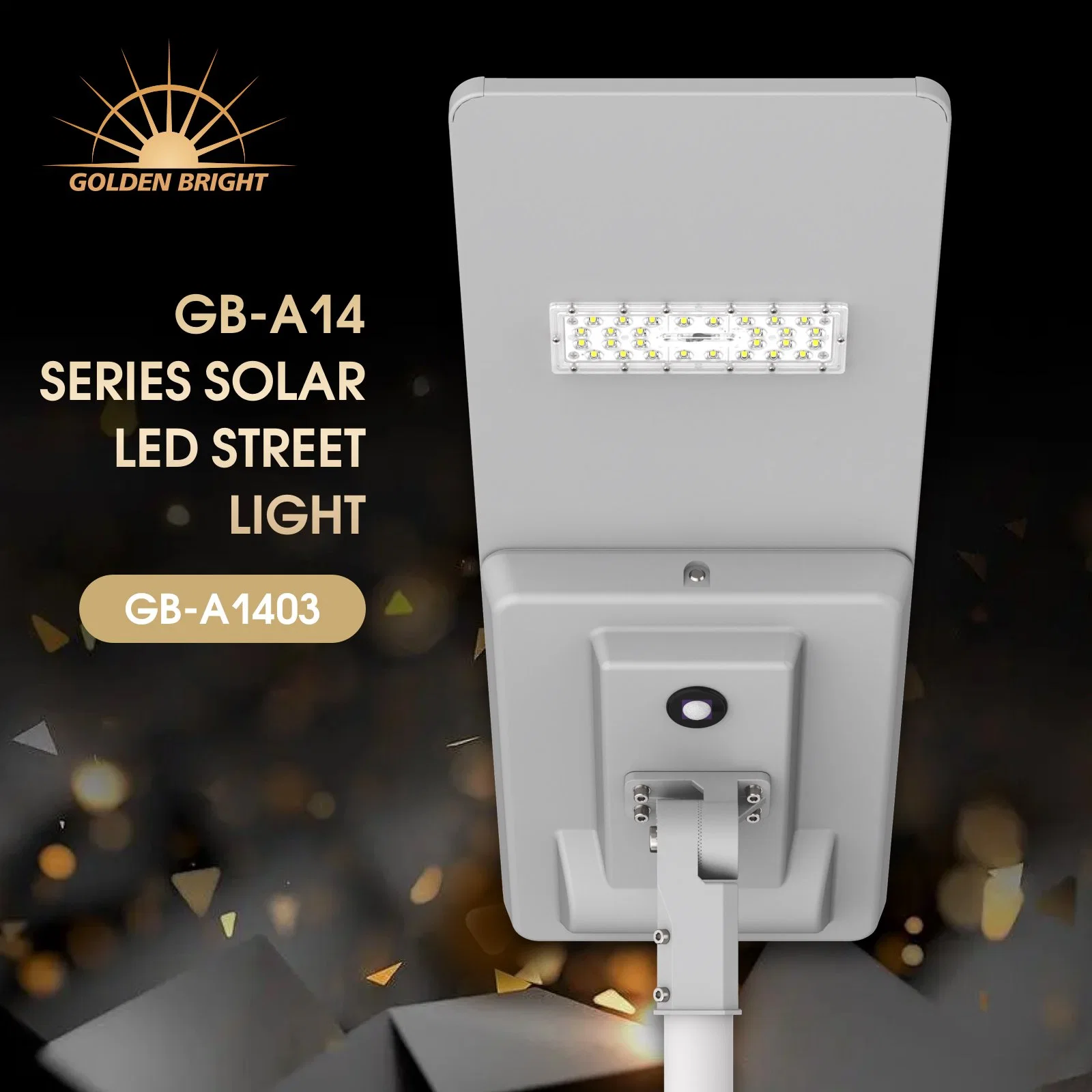 All in One Cell Lighting Solar Street Lamp Outdoor LED Solarlampe