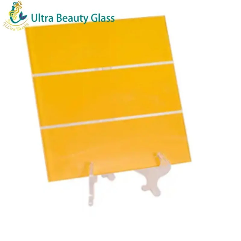 Custom Outdoor Glass Panels Silk Screen Printing Tempered Laminated Building Glass