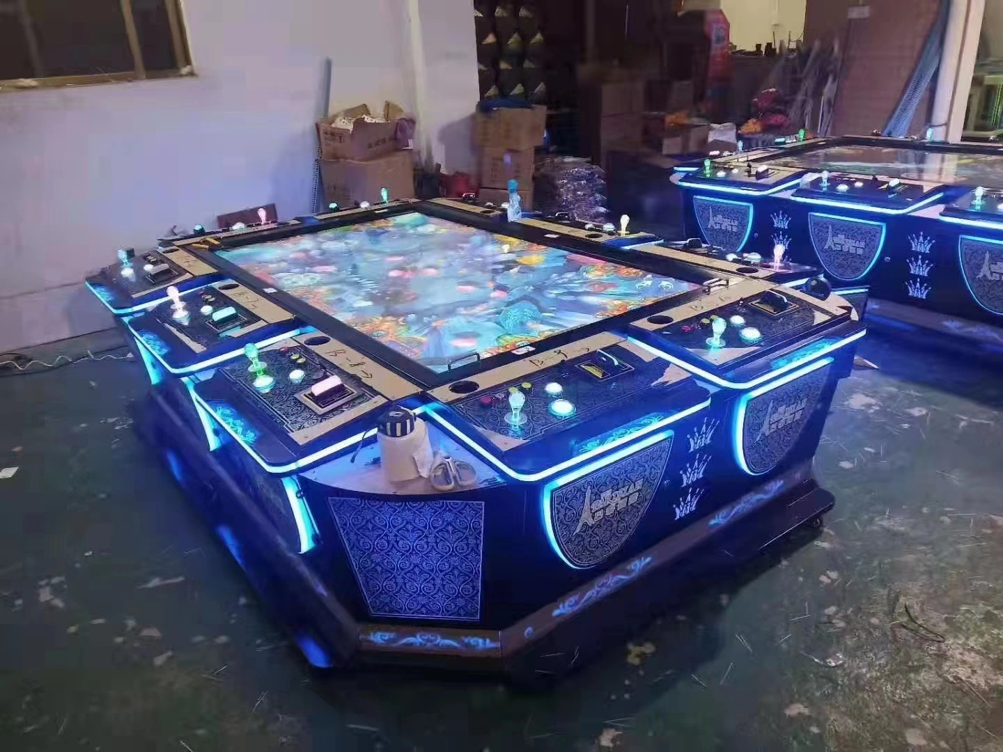 Customized 3 Players Crab Avengers Fish Hunter Video Game Machine