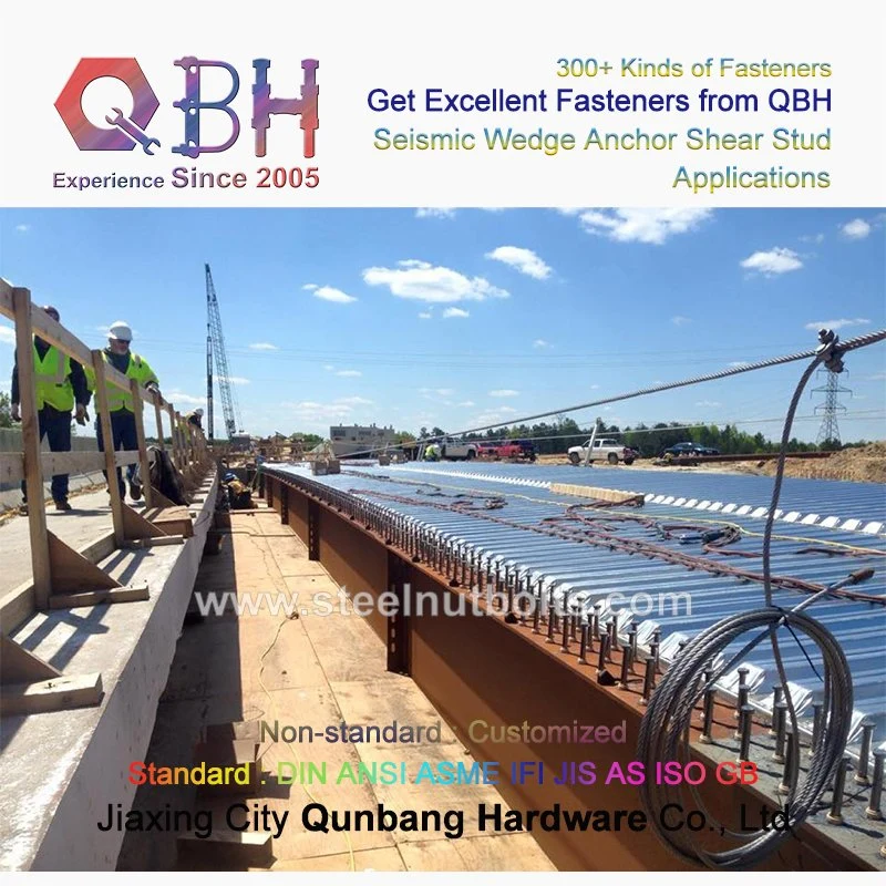 Qbh JIS ANSI ISO GB Ceramic Ferrules Bridge Steamship Cargo Ship Boat Steel Works Steel-Works Roof Housetop Shear Stud Concrete Seismic Wedge Anchor Formwork