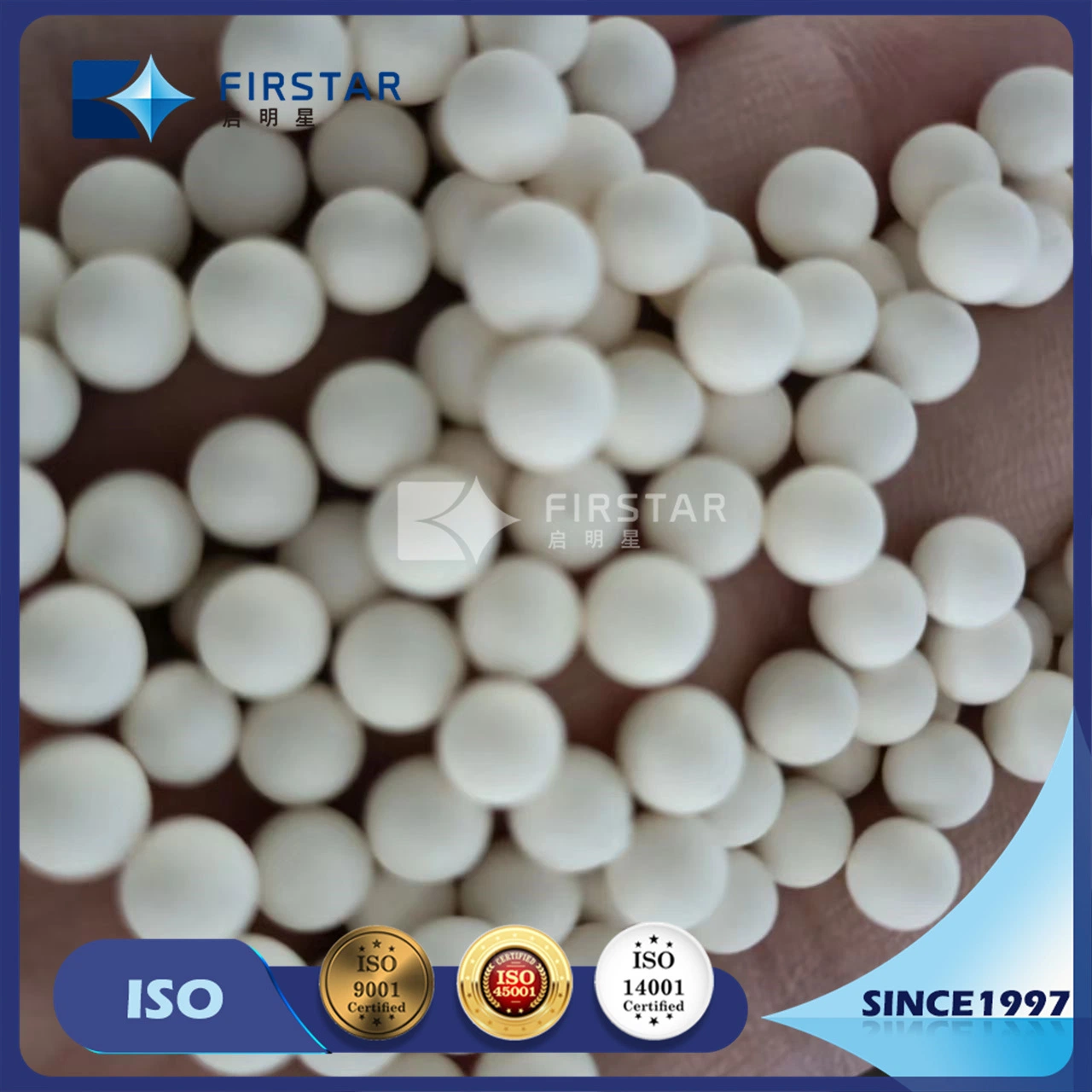 Dia 13mm High Purity Alumina Ceramic Grinding Balls as Grinding Media Used for Ball Mill