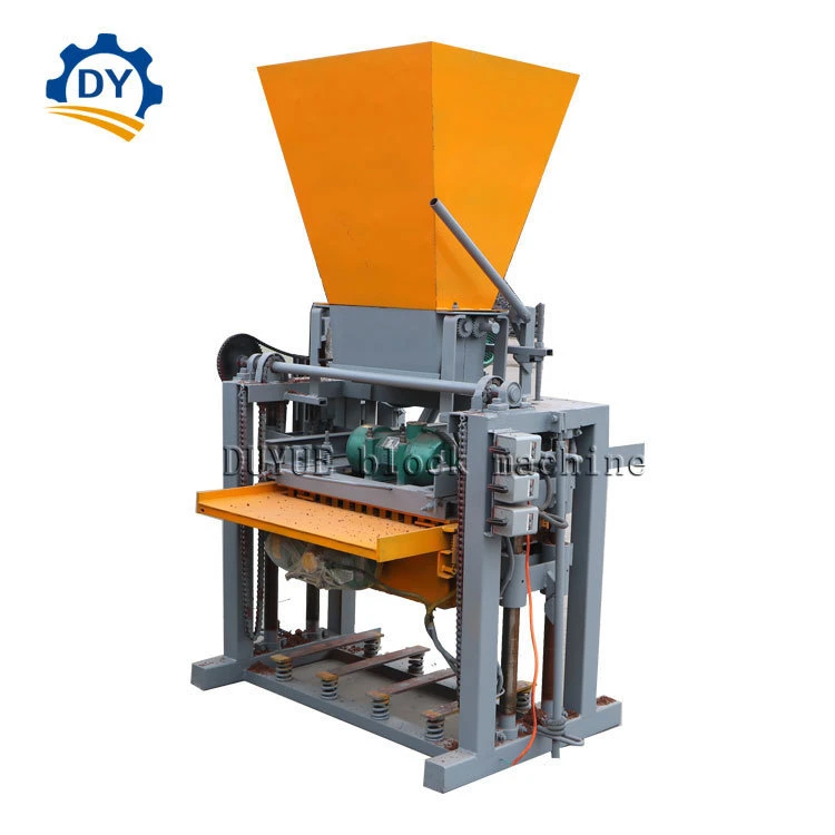 Qt4-35b Source Concrete Interlock Hollow Block Brick Making Machine