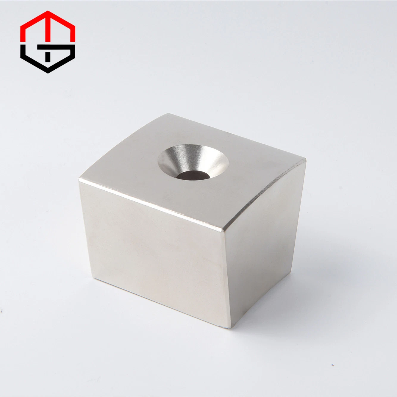 N52 Huge Pot Shape Countersunk Neodymium Magnet for Industrial