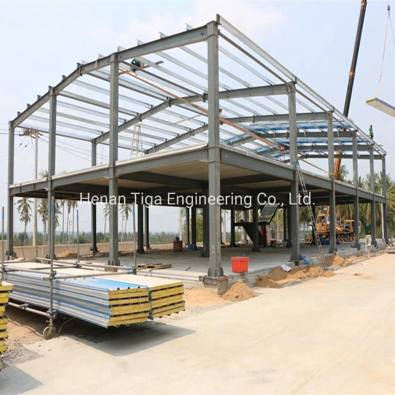 Prefabricated Light Steel Structural House Factory Warehouse Construction