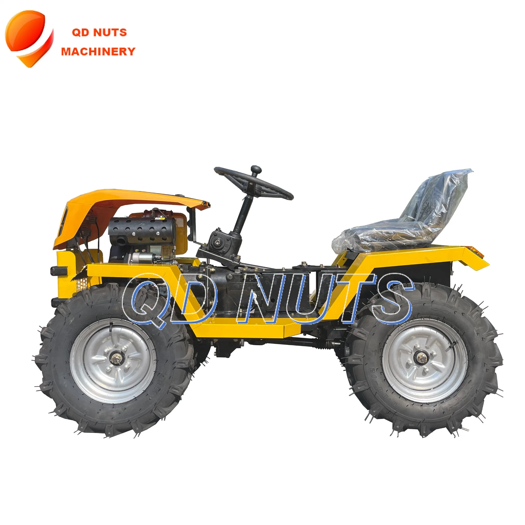 Diesel Engine Powered Multi-Function 4X4 Agricultural Use Mini Tractors with CE Certificate.