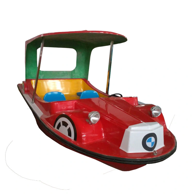 Hot Sale Vintage Car Boat with Electric Engine for Amusement Park