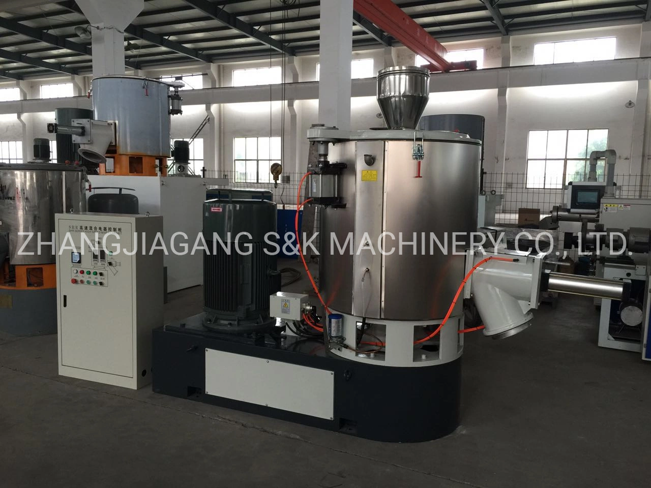 Plastic Raw Material Powder Coloring Hot and Cool Mixer Plastic Machinery Supplier with Lowest Price