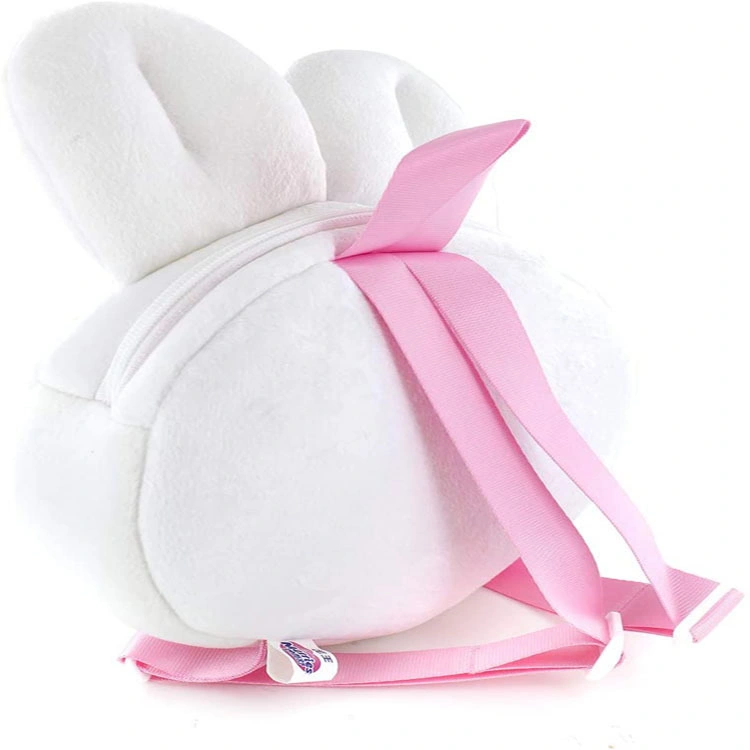 Cute Bunny sac à dos Sac à dos en peluche Cartoon étudiant sac d'école des enfants
