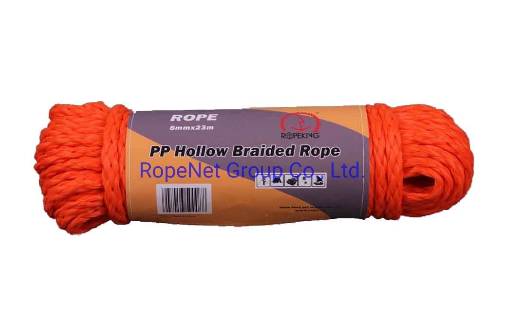 Float Rope with Hollow Braided Construction