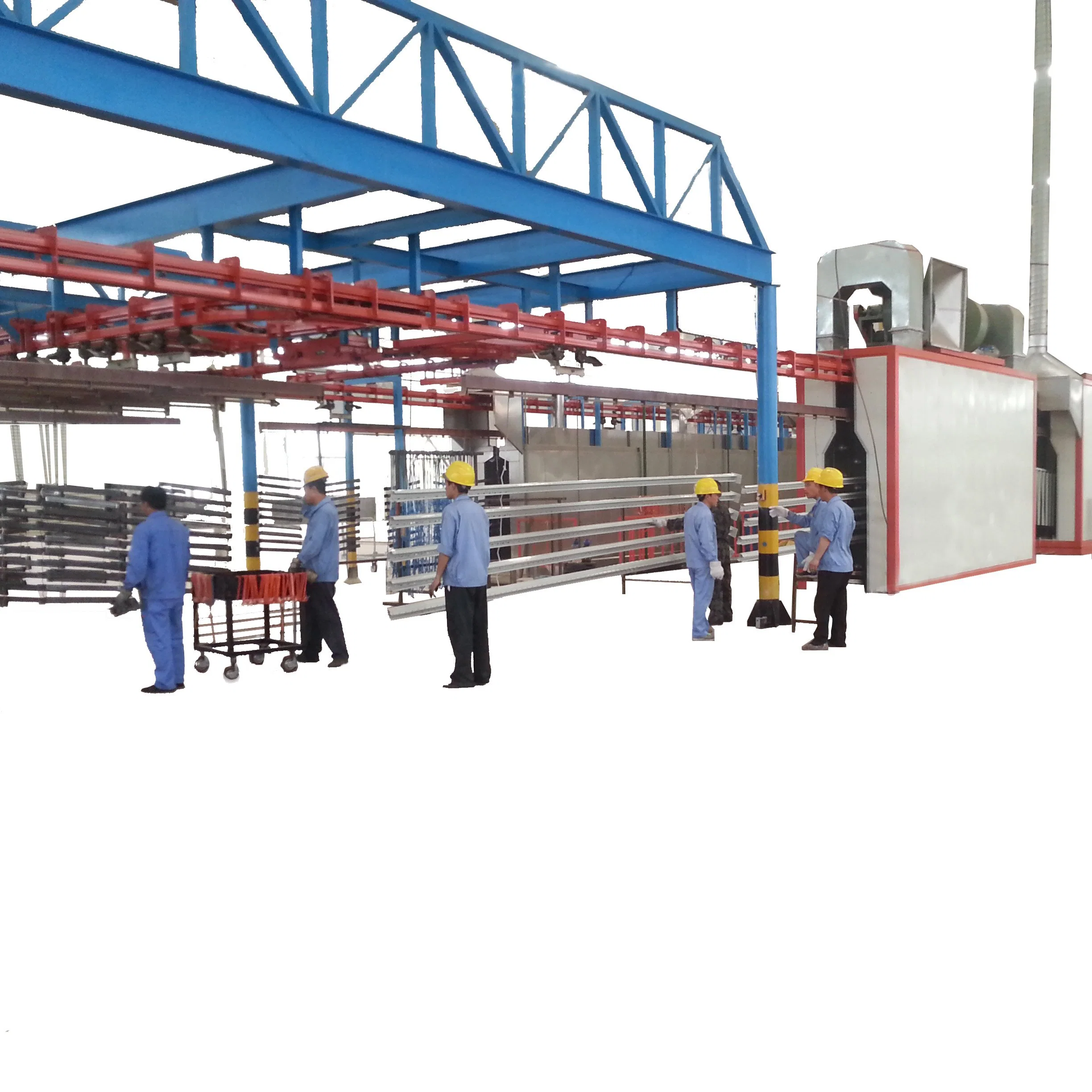 Aluminum Profile Overhead Chain Conveyor in Coating Line