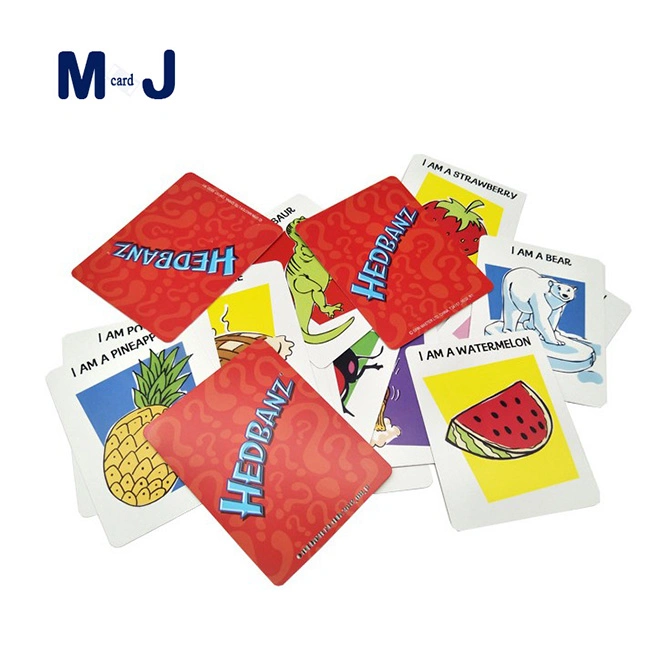 Custom Printing Educational Cards for Kids Usage Alphabet Flash Cards