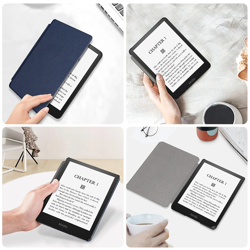 حقيبة ذكية مغنطيسية لـ Kindle Paperwhite 5 بحجم 118.8 بوصة غطاء السكون التلقائي