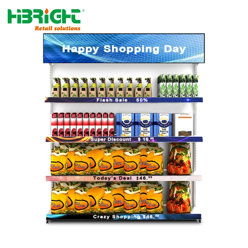 Smart Video LED Display for Supermarket Shelf