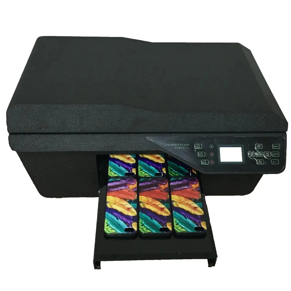 Hot Sales A4 Size Mobile Phone Cover UV Dtf LED Flatbed Printer