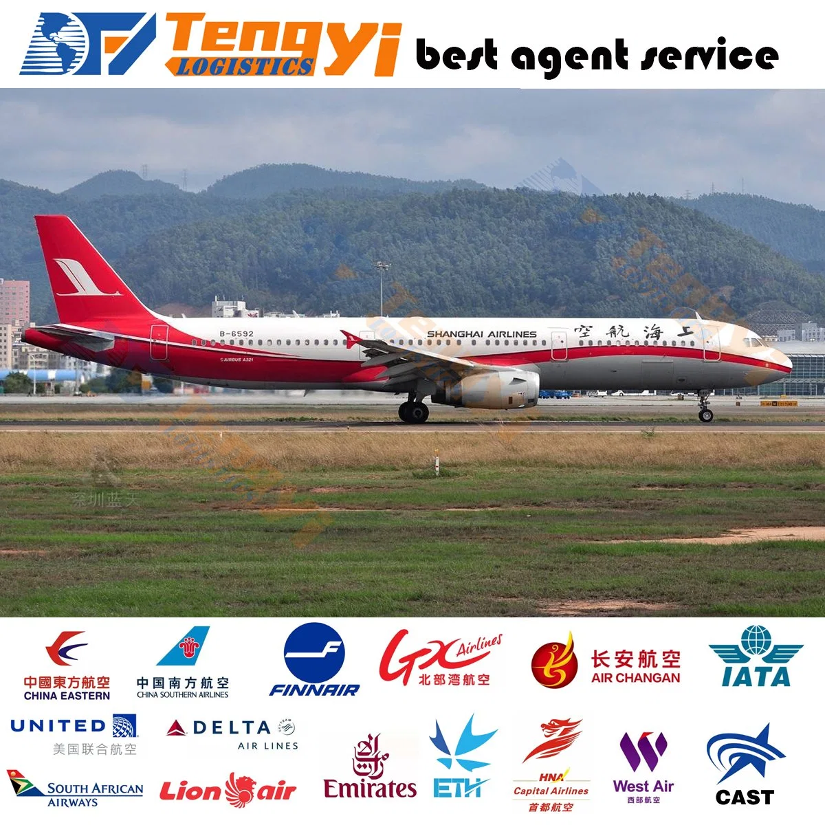 Global Forwarding Air Logistics Freight From China to Bandar Seri Begwan Brunei